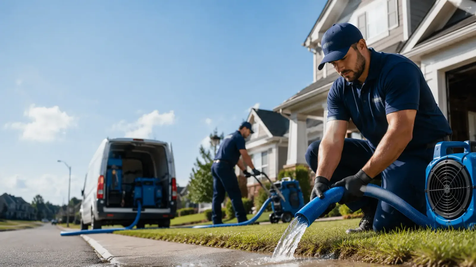 Flood Damage Restoration in Cornland, IL